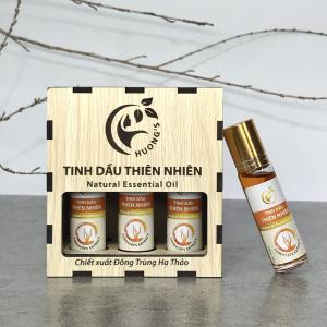 Hộp 6 Chai Tinh Dầu Thiên Nhiên Đông Trùng Hạ Thảo