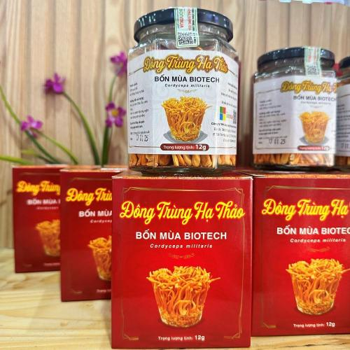 Đông Trùng Hạ Thảo Bốn Mùa BioTech (Hộp 12g)