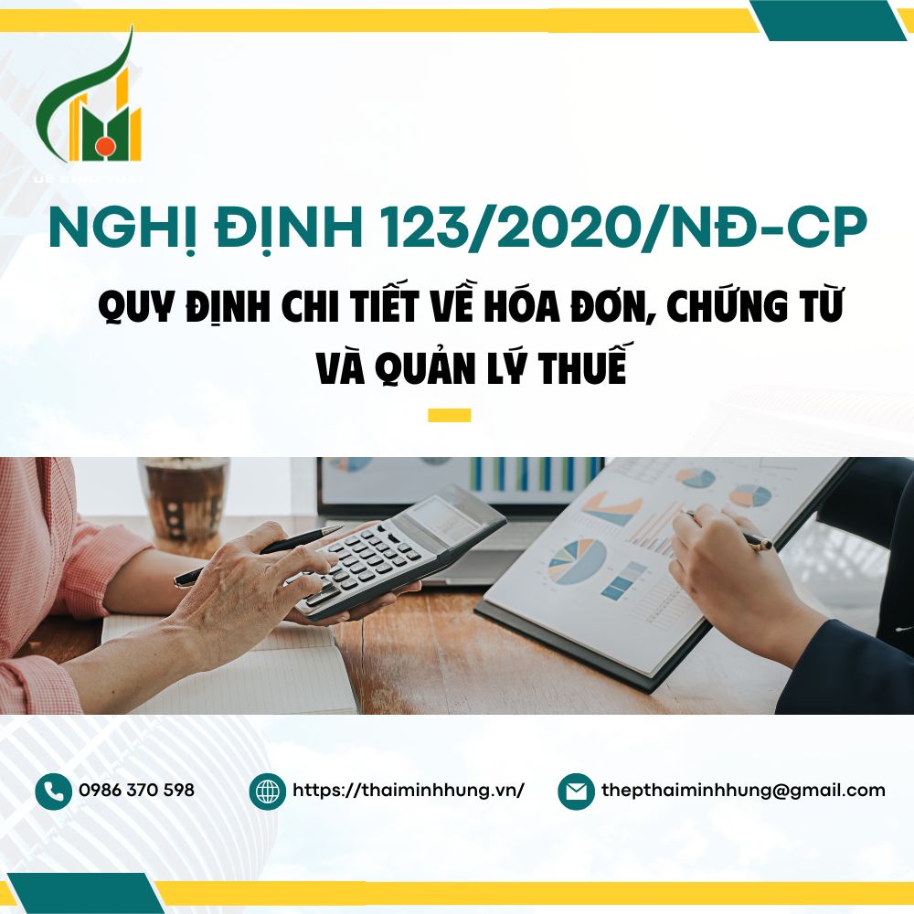 Nghị Định 123/2020/NĐ-CP: Quy Định Chi Tiết Về Hóa Đơn, Chứng Từ Và Quản Lý Thuế