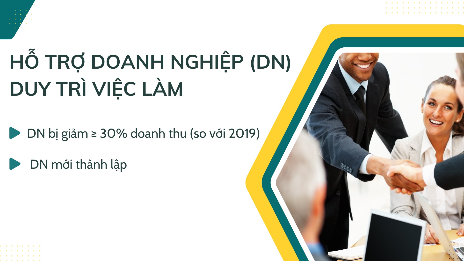 3. Hỗ trợ doanh nghiệp (DN) duy trì việc làm