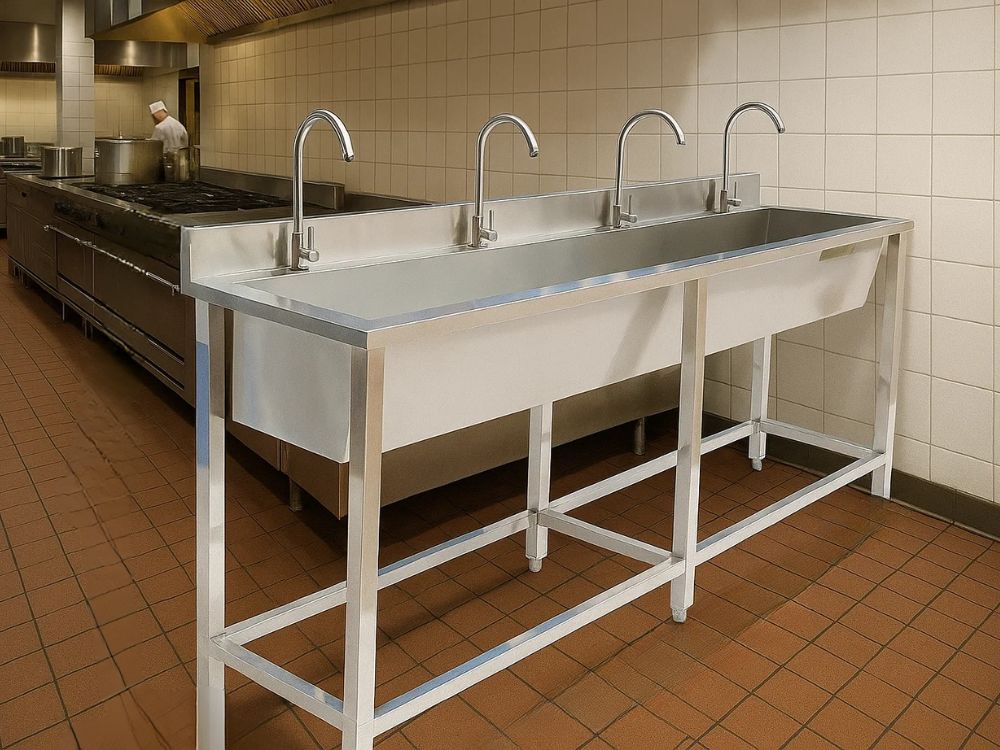 Giới thiệu sản phẩm Bồn rửa công nghiệp inox 304