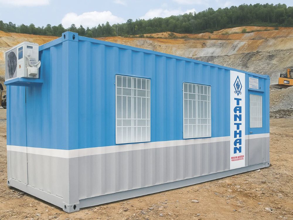 Giới thiệu sản phẩm Container văn phòng 20 feet có toilet