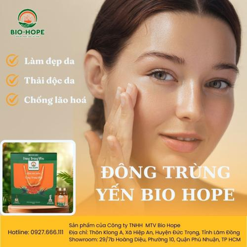 Đông Trùng Yến Bio Hope - Bí Quyết Giữ Gìn Thanh Xuân Cho Phụ Nữ