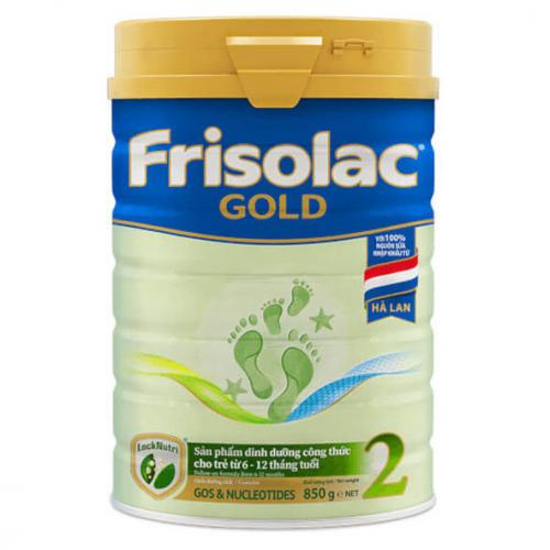 Sữa Bột Frisolac Gold 2 Lon 850g (6-12 Tháng)