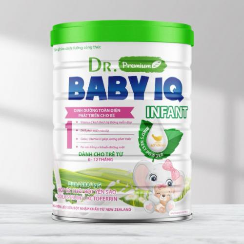 Sữa Bột Dr.Baby IQ Infant 1 Lon 900gr (0-12 Tháng)