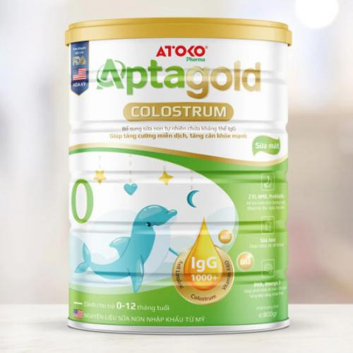 Sữa Bột Aptagold Colostrum 0+ Lon 900gr (0-12 Tháng)