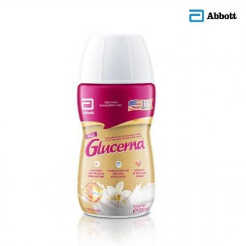 Sữa Bột Pha Sẵn Glucerna 220ml (Dành Cho Người Tiểu Đường) Thùng 30 chai