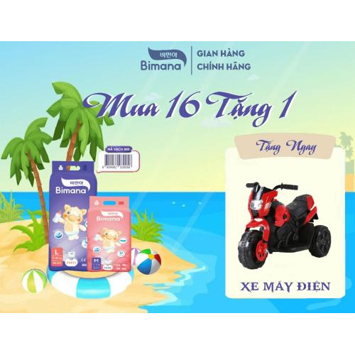 Tã dán Bimana Hàn Quốc size S (4 - 8kg)