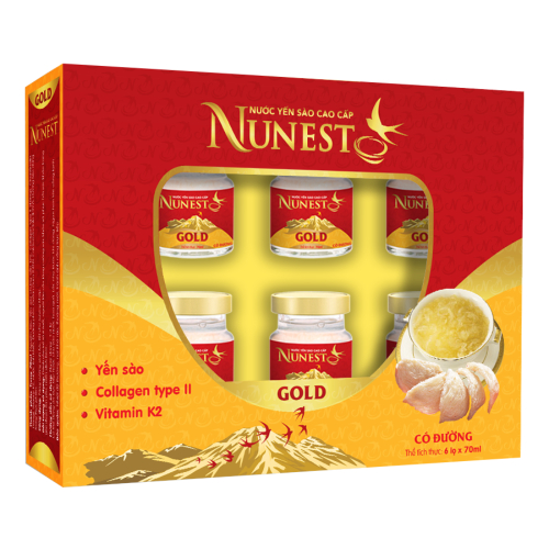 Nước Yến Cao Cấp Nunest Gold Có Đường